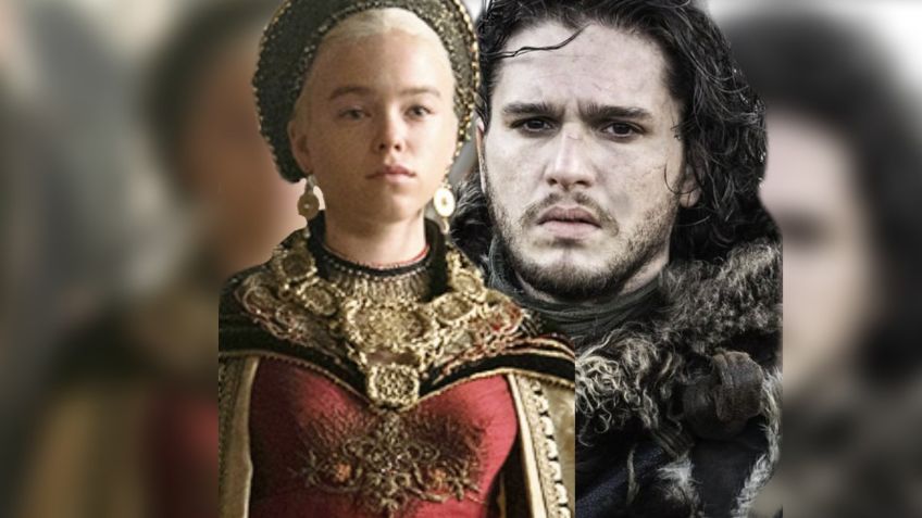 ¿Cuál es el parentesco entre Rhaenyra Targaryen de House of the Dragon y Jon Snow de Game of Thrones?