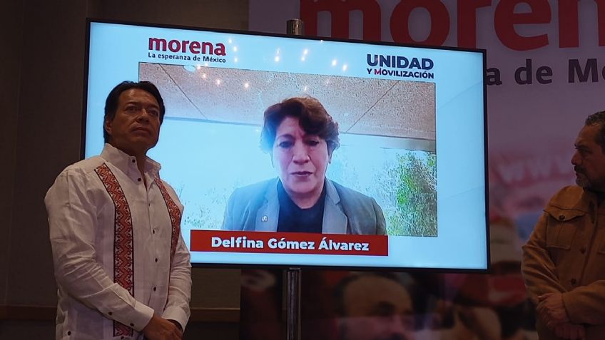 Delfina Gómez gana la encuesta de Morena; será la abanderada en el Edomex