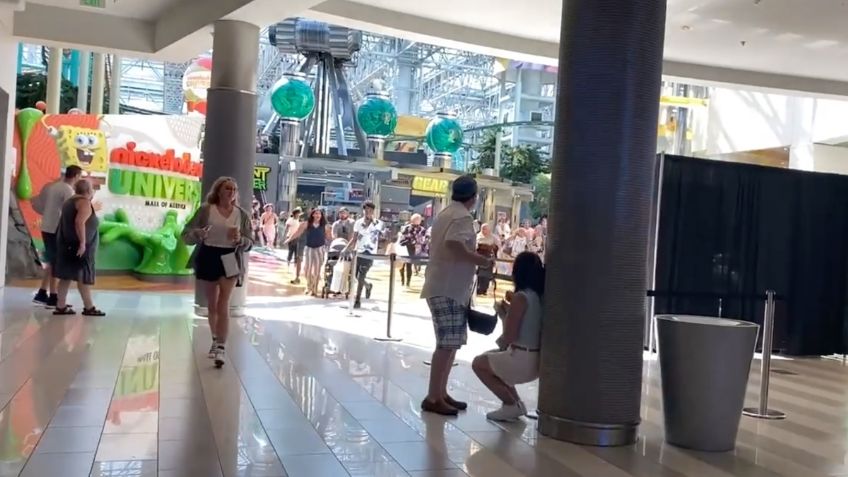 Tiroteo en Minnesota: las impactantes imágenes al interior del "Mall of America" durante las ráfagas de balas