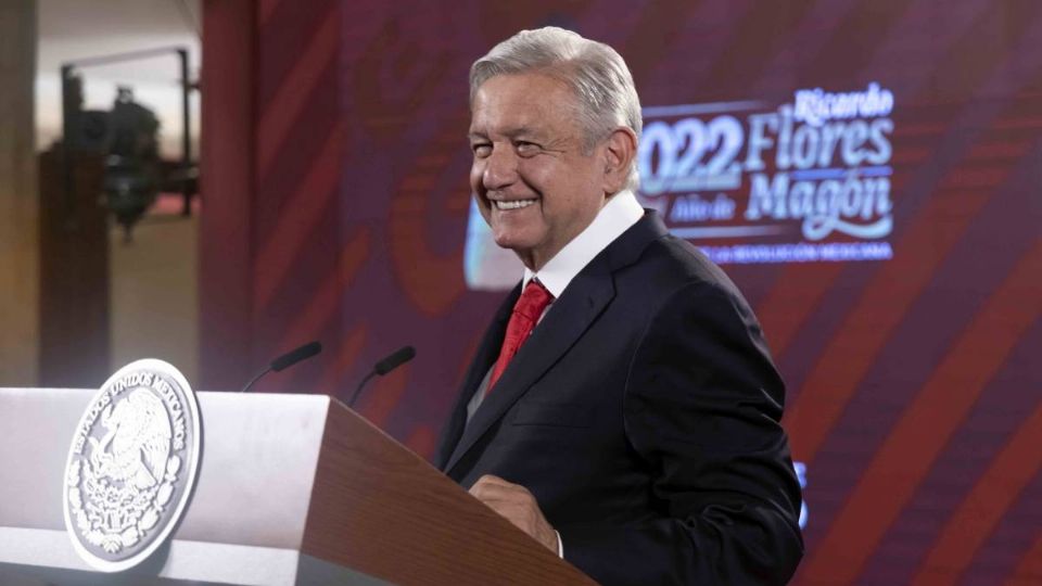 AMLO en la Mañanera.