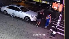 FUERTE VIDEO | Mueren dos hombres al ser brutalmente embestidos por un auto a toda velocidad