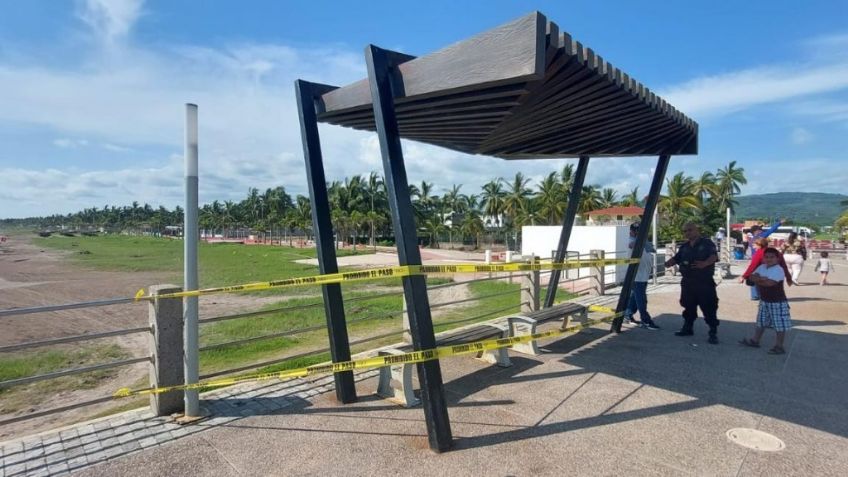 Cocodrilo arruina el día a los bañistas; cierran la playa Nuevo Nayarit y el andador San Blas