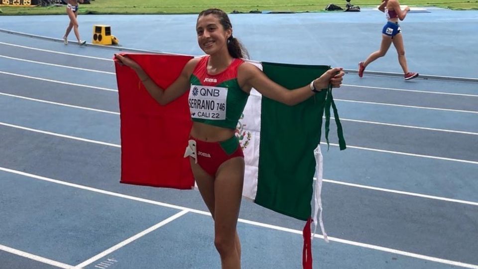 La atleta se ganó el reconocimiento internacional.