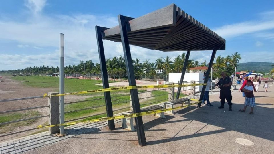 No se dejará pasar a los turistas por la zona.