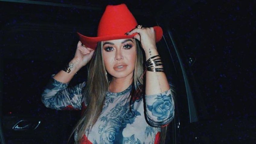 Chiquis Rivera se luce con ajustado conjunto colorido y derrocha estilo