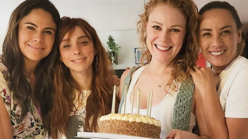 Daniela Magún vive vergonzoso momento durante festejo de cumpleaños con elenco de "Neta Divinas" | VIDEO