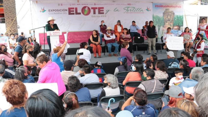 Inauguran la Feria de Elote y la Tortilla en Tláhuac