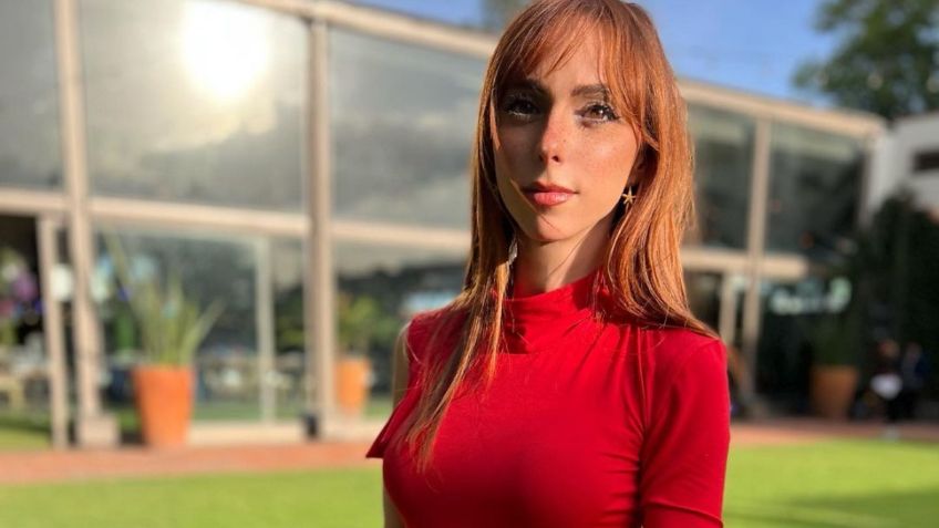 Natalia Téllez presume su belleza en elegante vestido rojo | FOTOS