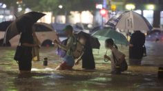 El saldo de las torrenciales lluvias en Corea del Sur: autos bajo el agua y severas inundaciones | VIDEO