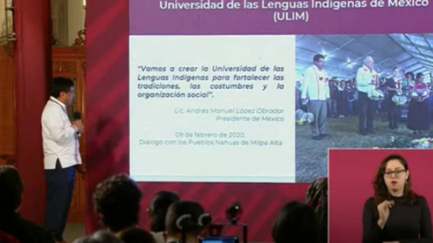 Universidad de las Lenguas Indígenas de México abre sus puertas el 21 de marzo de 2023