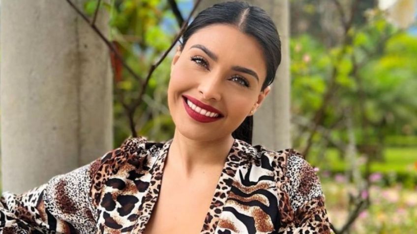 Kristal Silva presume su silueta al combinar un top con traje sastre