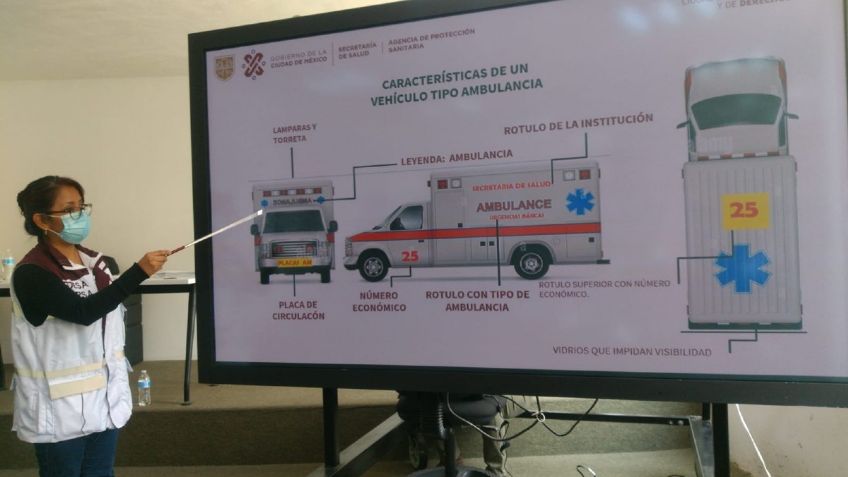 Va la Ciudad de México contra las ambulancias patito; así las puedes identificar