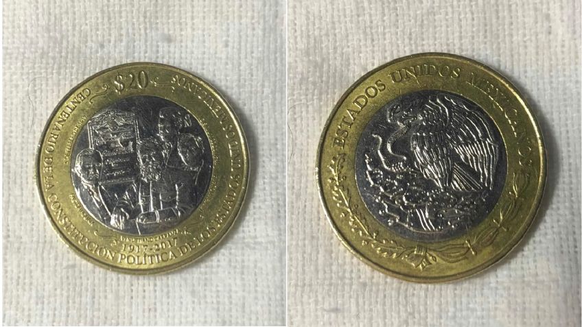 Ofrecen hasta 75 mil pesos por esta moneda de 20 pesos conmemorativa | FOTO