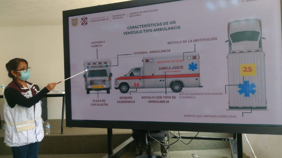 Una ambulancia es irregular cuando no se encuentra en un registro conjunto de ambulancias.