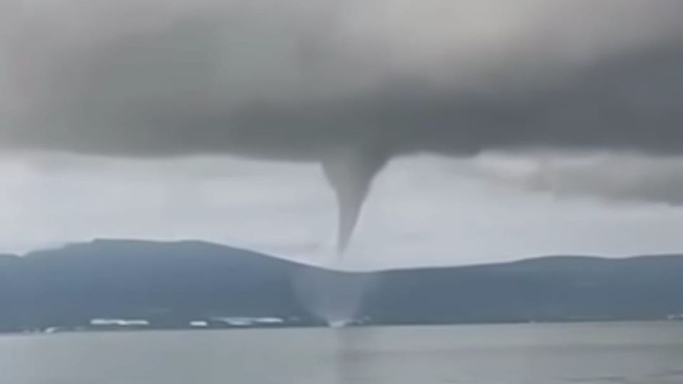 Varias costas tienen riesgo a formar trombas marinas este fin de semana.