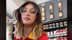 Chica del Oxxo enseña en TikTok la forma ideal de comer la sopa de vaso | VIDEO