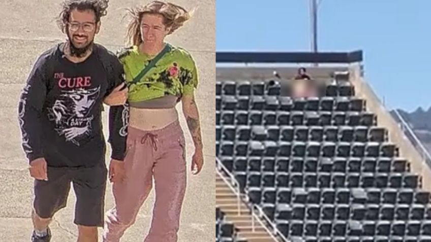 Buscan a pareja que indignó por tener sexo en las gradas de un estadio frente a miles de personas