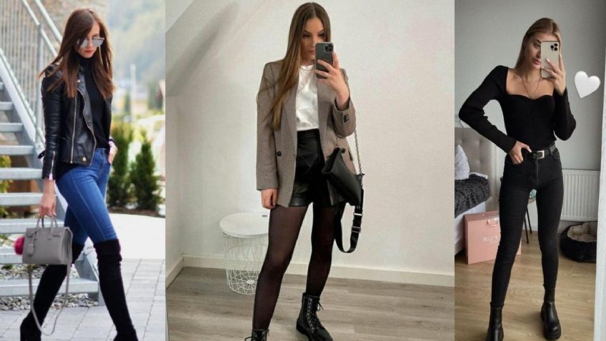 ¡Despídete del verano! Dale la bienvenida al otoño con estos 3 looks con botas