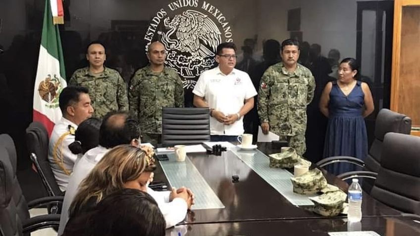 Oaxaca Nombran a elementos de la Secretaría de Marina como mandos policiacos en Salina Cruz