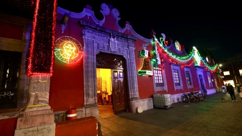 CDMX: Coyoacán enciende tradicionales luces para fiestas patrias 