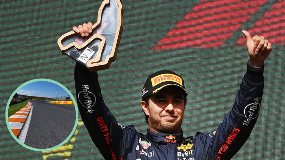 Sergio Pérez, piloto mexicano de Red Bull Racing.
