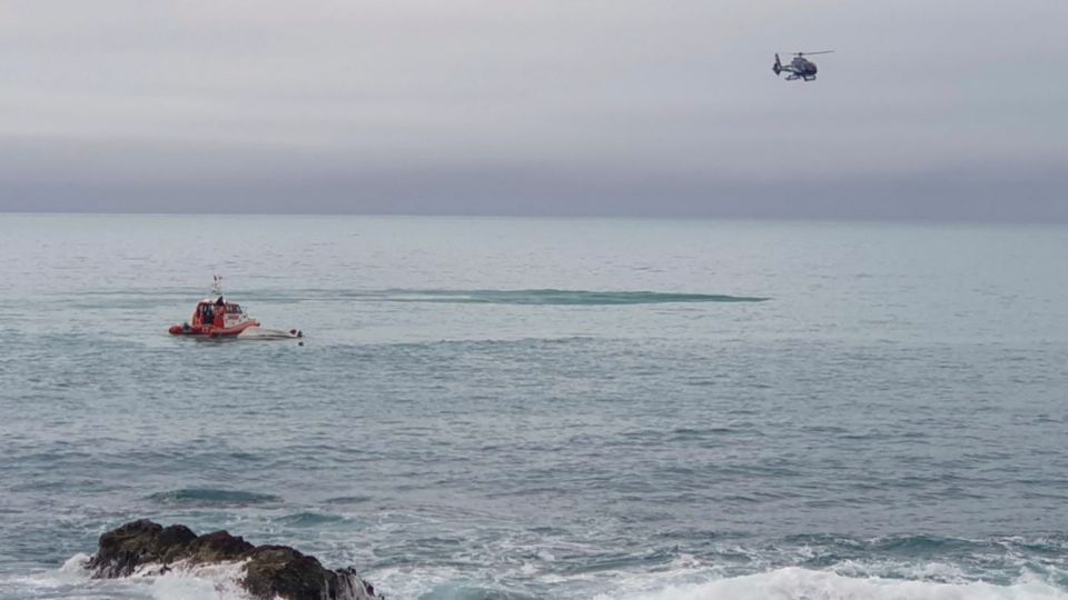 La tragedia ocurrió a 15 kilómetros al sur de la población de Kaikoura. FOTO: Especial