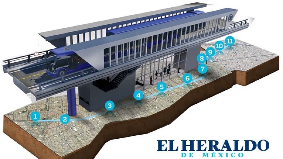 Es una obra de electro movilidad sostenible, rápida, cómoda y accesible para todos. Va a sustituir a 250 microbuses