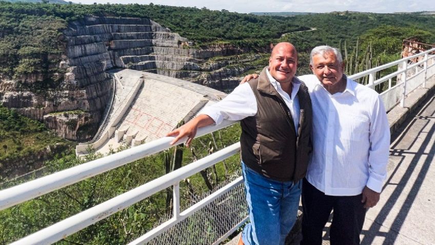 AMLO y Enrique Alfaro recorren El Zapotillo