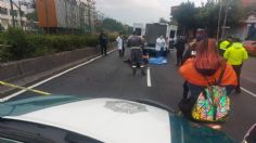 Tlalpan: Un motociclista muere tras chocar con un camión, el accidente provoca tráfico intenso