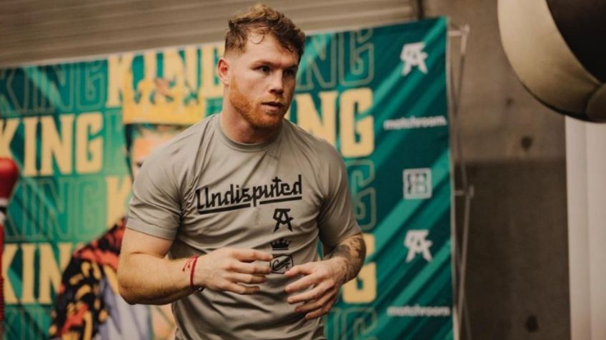 VIDEO | Saúl "Canelo" Álvarez así se ven los 2 kilos de puro sudor que perdió en un día de entrenamiento