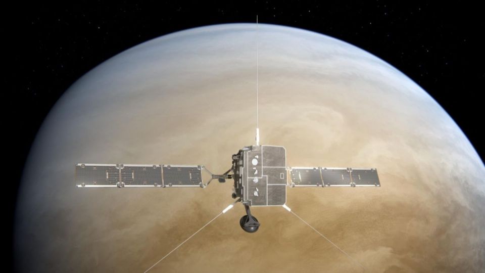 RUTA. Sonda Solar Orbiter en sobrevuelo por Venus, antes de acercarse al Sol