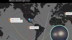 Cómo ver en vivo el paso de los satélites Starlink y no confundirlos con OVNIs