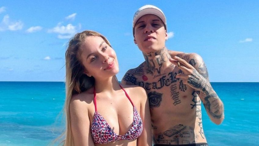 Desde la playa, Santa Fe Klan y Maya Nazor presumen foto familiar con Luka tras escándalo de detención