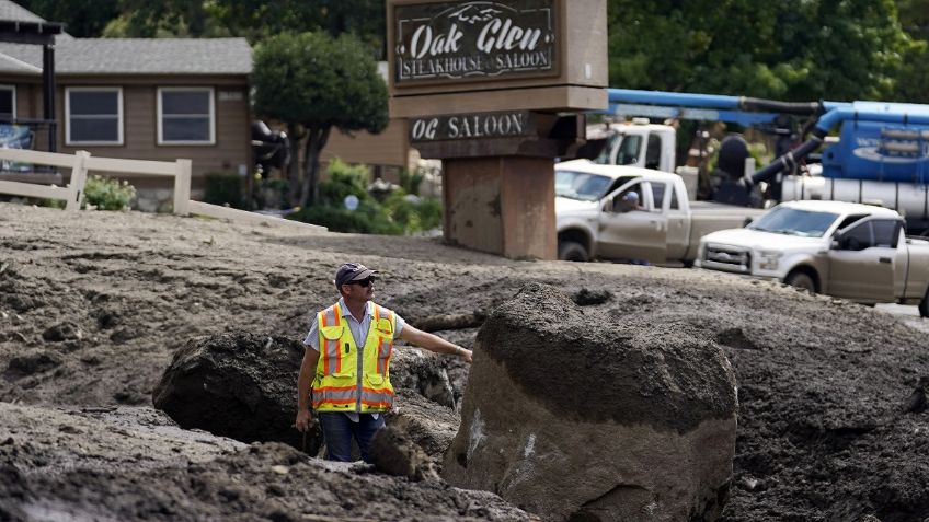 Hay alerta en California por aludes y les piden evacuar sus casas