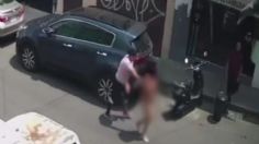 VIDEO | Vecinos de Guadalajara humillan y desnudan a mujer que presuntamente robó en plena calle