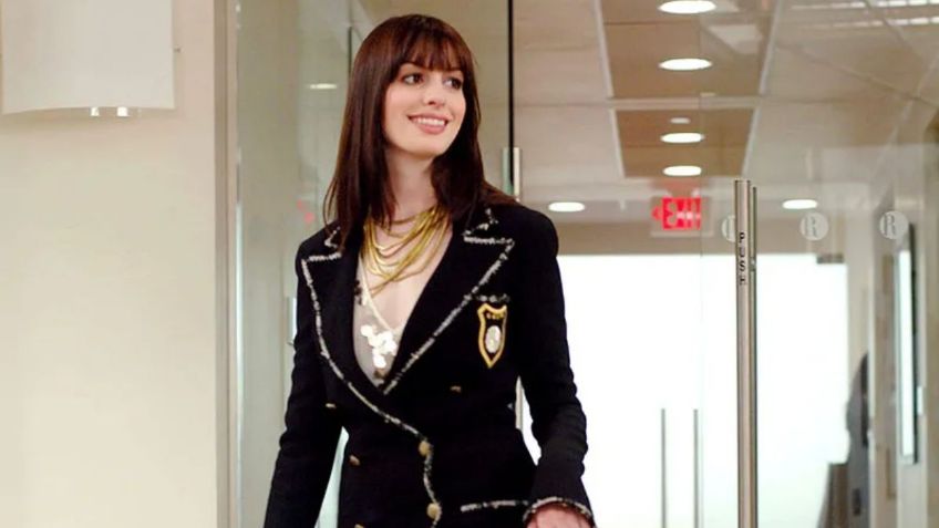 FOTO | Anne Hathaway recuerda su época en "El Diablo Viste a la Moda" con este look idéntico al de Andy Sachs