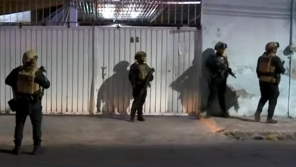 El cateo se realizó en un domicilio de Iztapalapa.