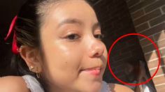 Aterrador video captó un supuesto fantasma durante la sesión de selfies de una jovencita