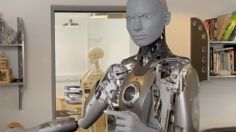 Los robots no "conquistarán" el mundo, asegura androide, pero desata dudas