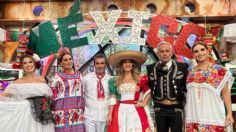 Galilea Montijo y Andrea Legarreta celebran el 15 de septiembre con hermosos trajes típicos de México