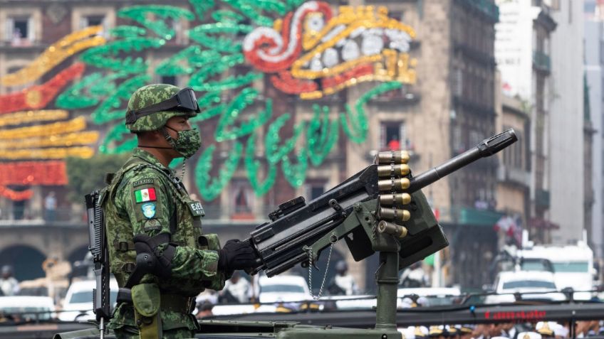 La Sedena está lista para el desfile del aniversario de la Revolución Mexicana