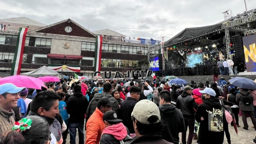 Arranca noche mexicana en la explanada de la alcaldía Cuajimalpa