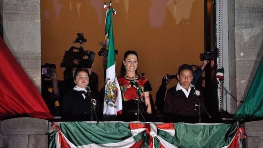 Claudia Sheinbaum comparte el momento en el que dio el Grito de Independencia