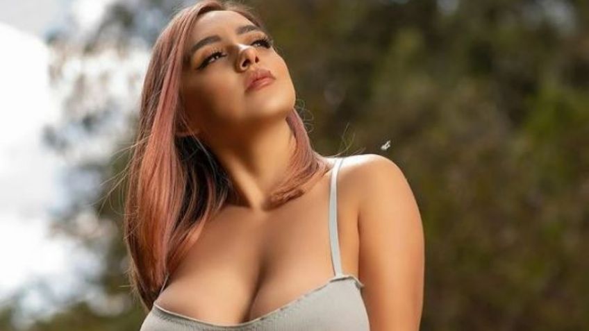 Dulce Soltero cumple promesa y celebra las fiestas patrias en bikini rojo y con sombrero