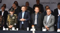 Mauricio Kuri encabeza desfile militar del inicio de la Independencia en Querétaro