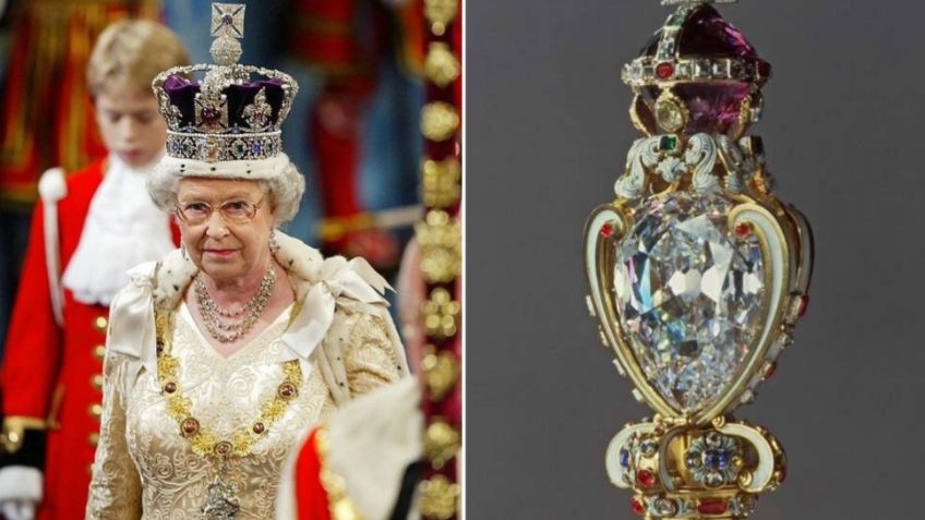 Sudafricanos exigen la devolución de un diamante de 500 quilates del cetro de la Reina Isabel II