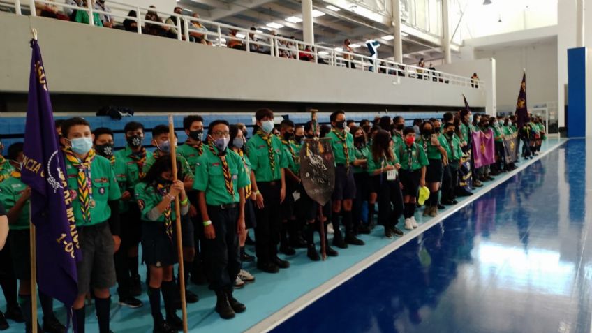 Scouts de México celebran el Encuentro Deportivo Scout Nacional