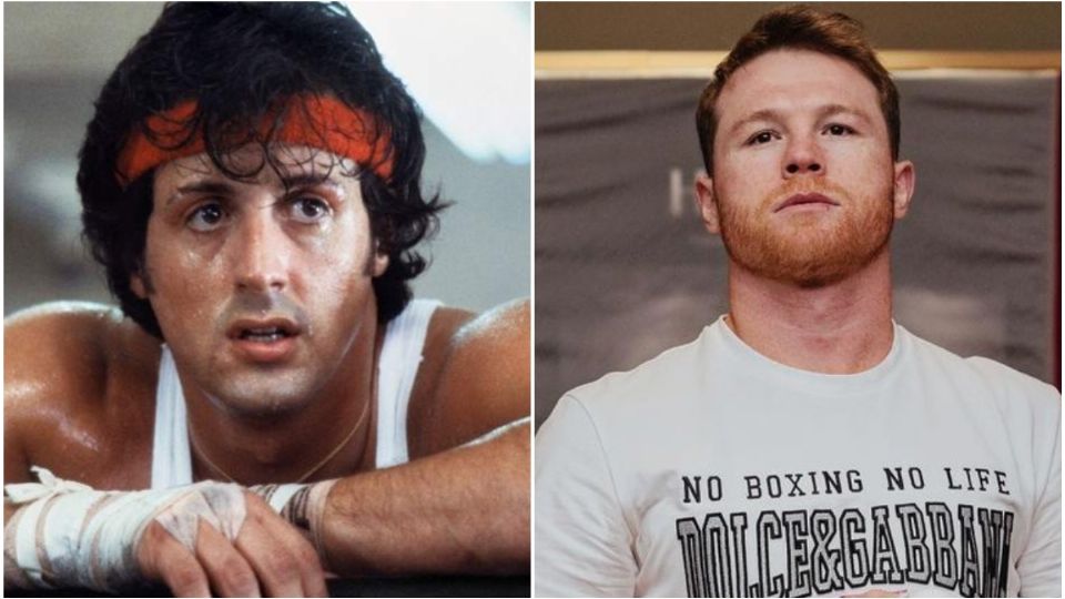 Canelo ya se había reunido con Sylvester Stallone