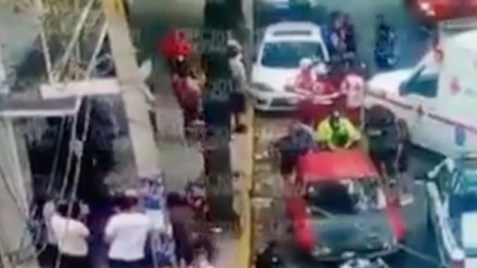 Un auto que circulaba en exceso de velocidad provocó el incidente