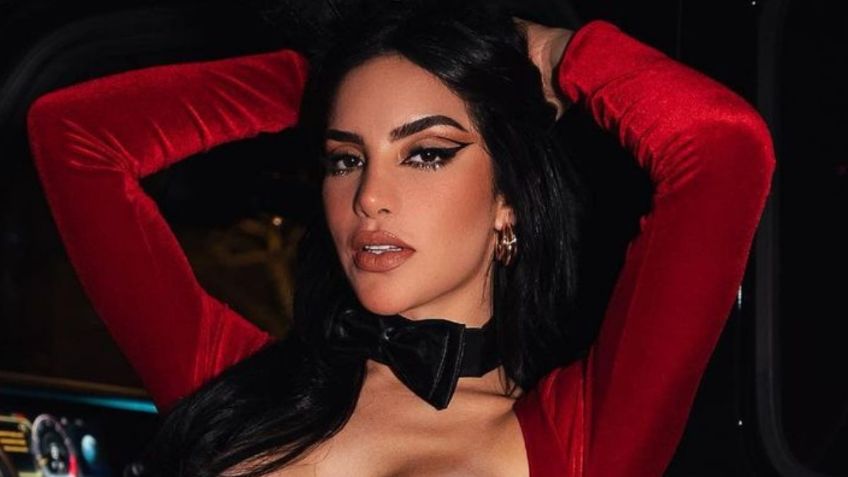 Kimberly Loaiza paraliza la red con un ajustado body rojo